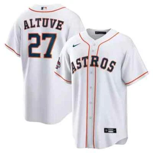 Jose Altuve Houston Astros Nike World Series Champions Home Jersey Men 2022 MLB - Picture 1 of 12