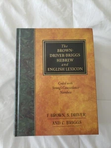 The Brown-Driver-Briggs Hebrew and English Lexicon by Driver & Briggs (Hardcover - Bild 1 von 13