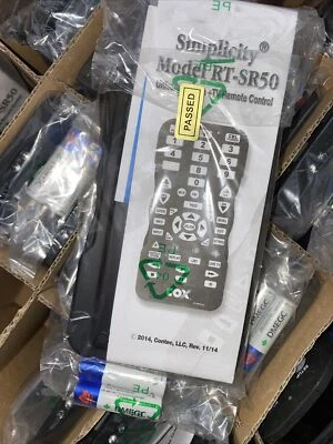 COX RT-SR50-3.2 CABLE TV LARGE BUTTON MULTI DEVICE REMOTE CONTROL New Free Batte - Image 1 of 2