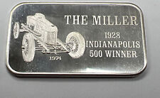 1974 The Miller 1928 Indianapolis 500 - Marka IV srebrna sztabka artystyczna