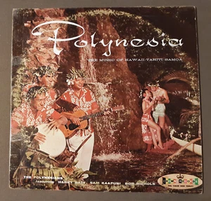 Polynesia Music of Hawaii-Tahitti-Somoa by Crown Records 33rpm VINYL LP - Picture 1 of 3