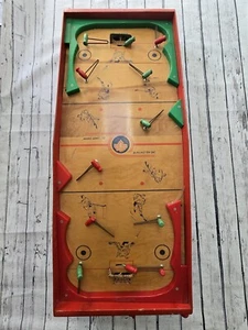 Munro Games Burlington Flipper Stil Holz Tischplatte Eishockey Spiel - Bild 1 von 16