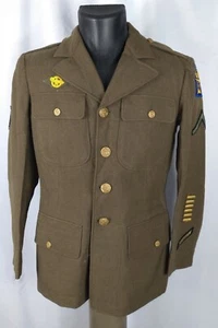 NAMED World War II Engineer Special Brigade Service Coat WWII Uniform WW2 ESB - Picture 1 of 12