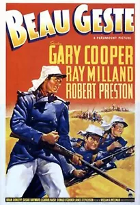 16MM Movie Film Reel -BEAU GESTE Gary Cooper Ray Milland Susan Hayward - Imagen 1 de 24