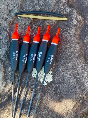 Galleggiante da Pesca, 5 Galleggianti per Balsa Raven Premium, 2.2g Galleggianti SS - Immagine 1 di 2