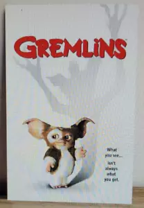12 Inch x 18 Inch Gremlins Canvis Poster Frameless - Picture 1 of 1