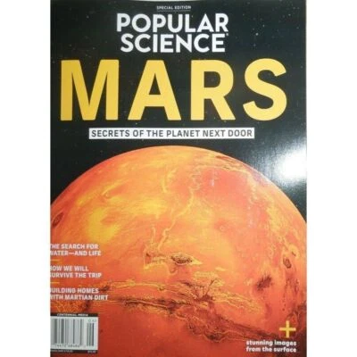 MARS popular science SECRETS OF PLANET NEXT DOOR water & life MARTIAN DIRT - Image 1 of 4