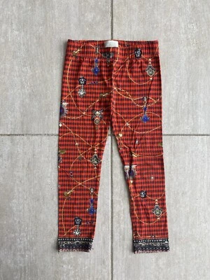 Milla By Camilla Girls Pants Size 4 Red Embellished — 第 1/4 张图片