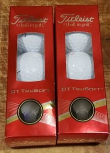 (New) Titleist DT TruSoft Golf Balls - 2 Sleeves - 6 Total - Cars.com Logo Balls - Picture 1 of 9