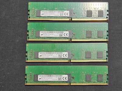Micron 4GB DDR4 Server Memory RAM MTA9ASF51272PZ-2G3B1QK - Image 1 of 2
