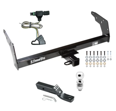 Enganche de remolque para 96-97 Chevrolet S10 GMC Sonoma paquete con cableado y bola de 2" Foto 1 de 4