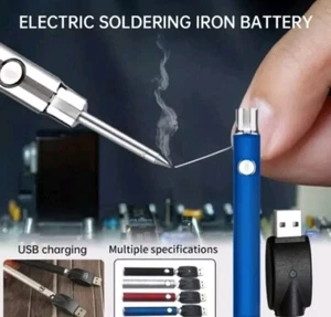 Kabelloser Lötkolben USB Wiederaufladbar Tragbar Kabellos (Spitzen Nicht enthalten) - Bild 1 von 3