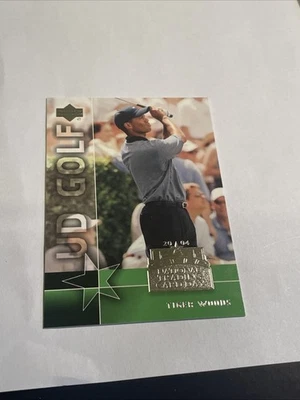 2004 Tiger Woods Upper Deck National Trading Card Day Promo Card #UD-14 PGA-HOF - Image 1 of 2