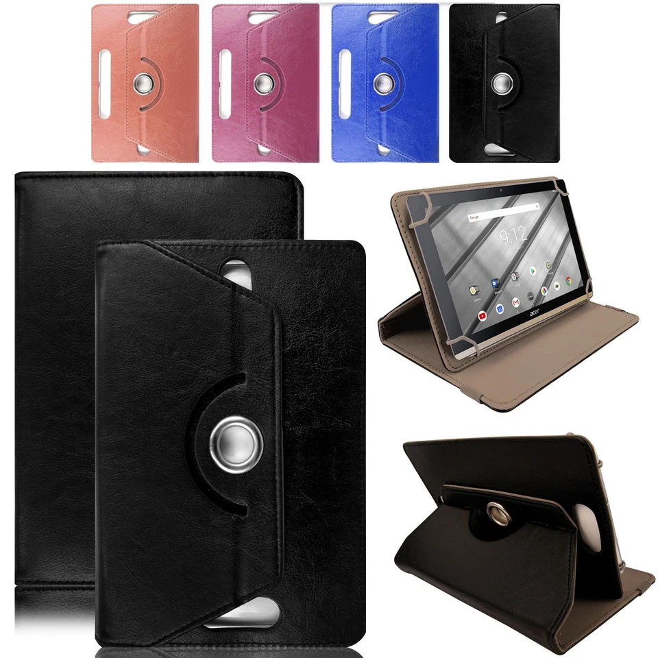 For Universal 10.1"Inch Tablet PU Leather Shockproof FLIP 360 Tablet Case Cover - Изображение 1 из 4