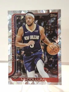 2025-26 Topps CJ McCollum Diamante Foil #193 Pelicans - Picture 1 of 2