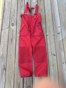 NORTH SAILS Offshore Hose Trägerhose Gore-Tex Rot USA Small Top! - Bild 1 von 9
