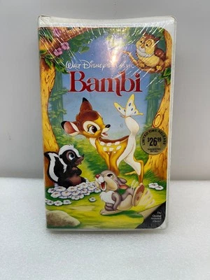 Bambi VHS New Factory Sealed Diamond Edition Free Shipping - Image 1 of 4