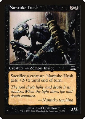 (4x) NANTUKO HUSK - Onslaught – MTG Magic the Gathering Card - Common - Image 1 of 4