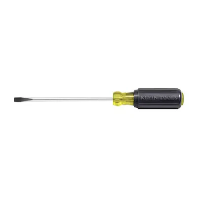Klein Tools 605-8 General Purpose Slotted Screwdriver 1/4 In Round - Image 1 of 2