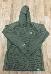 NRS Hoodie Shirt Herren M grün UPF 50+ Langarm Sonnenschutz Outdoor - Bild 1 von 8