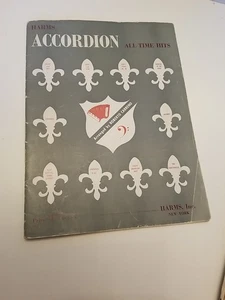 Accordian Sheet Music Harm All Time Hits - Picture 1 of 3