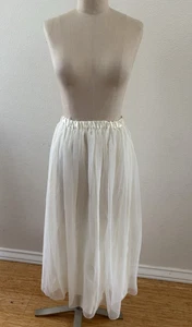 Vintage Scott McClintock Chiffon Maxi Prinzessin Rock Größe 6 Zierlich Hergestellt in den USA - Bild 1 von 7