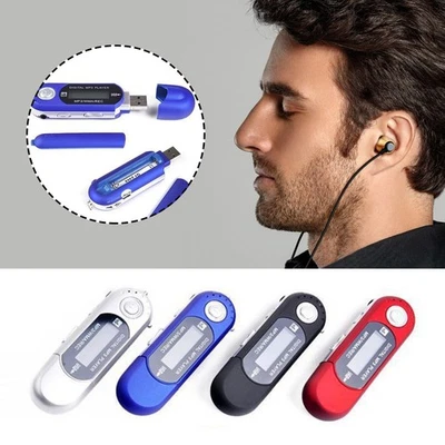 4GB / 8GB USB With Screen Battery In-line Built-in Display MP3/MP4 Player - Bild 1 von 4