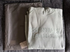 Fear Of God Essentials Hoodie Sycamore Size L  - Picture 1 of 4