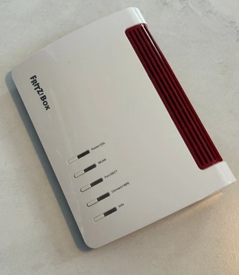 AVM FRITZ Box 7590 WLAN Router Modem Weiß ohne Zubehör Ersatzbox - Bild 1 von 3
