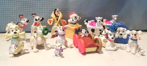 Vintage Disney 101 Dalmations kleines Spielzeug Konvolut 14 Spielzeuge! Kindermahlzeit? - Bild 1 von 1