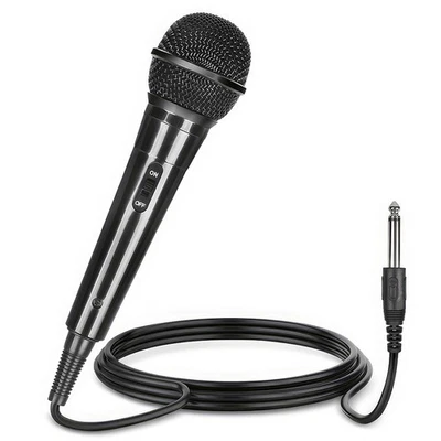 Nierencharakteristik Dynamisches Gesangsmikrofon mit 3m Kabel Handmikrofon 6,5mm - Bild 1 von 4