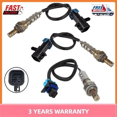 Set of 3 Oxygen Sensors For Cadillac DTS 4.6L V8 2006 2007 2008 2009 2010 2011 Foto 1 de 4