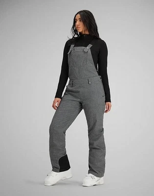 NOVO Macacão Obermeyer Feminino Ski Snowboard Malta Bib escolha o tamanho - Imagem 1 de 4