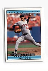 Mark Guthrie Baseball #691 1992 Donruss Minnesota Twins - Bild 1 von 2