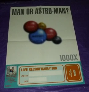 MAN OR ASTROMAN? 17"x22" POSTER 1000X SHOW POSTER SURF INSTRO PUNK 1997 - Picture 1 of 1