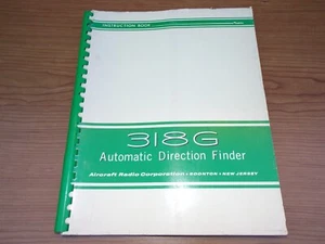 Aircraft Radio Corp ARC Type 318G ADF Instruction Book - Bild 1 von 3