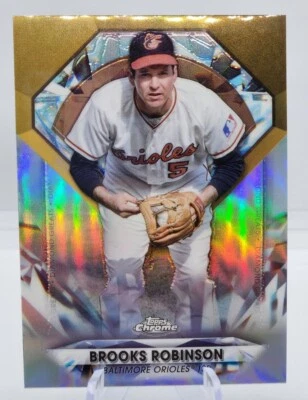 2022 Topps Chrome BROOKS ROBINSON "Diamond Greats" Insert  MINT! - Image 1 of 2