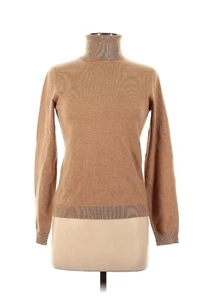 Maglione Ralph Lauren Black Label 100% cashmere base collo di tartaruga donna M cammello - Foto 1 di 5
