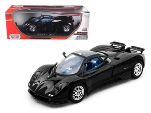 Pagani Zonda C12 Black 1/18 Diecast Model Car by Motormax - Picture 1 of 1