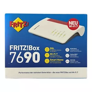 AVM FRITZ!Box 7690 mit Wi-Fi 7 VDSL WLAN Mesh Router 7200MBit/s NEUES MODELL - Bild 1 von 1