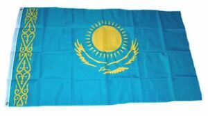 Fahne / Flagge Kasachstan 90 x 150 cm 