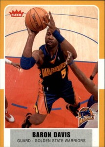 2007-08 Fleer #146 Baron Davis - NM-MT