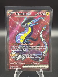 Pokémon TCG Miraidon ex Scarlet & Violet Base Set 227/198 Holo Ultra Rare - Bild 1 von 4