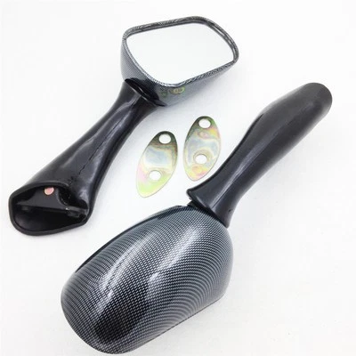 Carbon Racing Mirrors For Honda CBR 600 F2 / F3 CBR900RR  VFR750F - Image 1 of 4