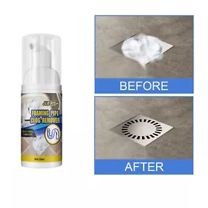 Toilet Unclogger Liquid ,Powerful Pipes & Drains Clog Remover and Cleaner - Picture 1 of 12