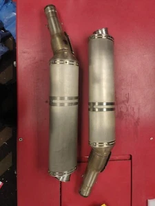 2004 Aprilia Tuono 1000 Exhausts One Pair OEM - Picture 1 of 7
