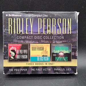 Ridley Pearson Pied Piper First Victim Parallel Lies Audiobook 11 CDs Total - Picture 1 of 9