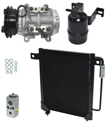RYC Reman AC Compressor Kit With Condenser EG100 Fits Plymouth Voyager 2.5L 1989 - Image 1 of 4