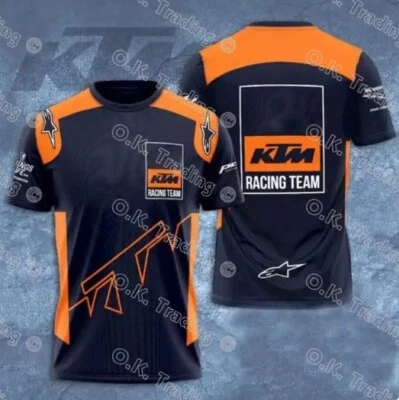 KTM T-SHIRT XL REPLICA TEAM TEE Incl. Versicherter Versand aus 🇩🇪