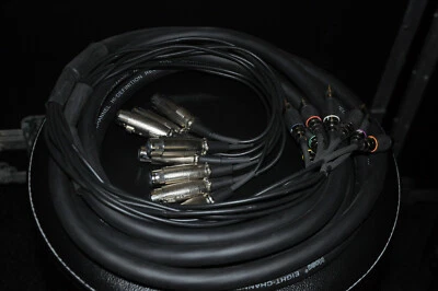 HOSA 8 CHANNEL HI-DEFINITION RECORDING SNAKE - Image 1 of 4